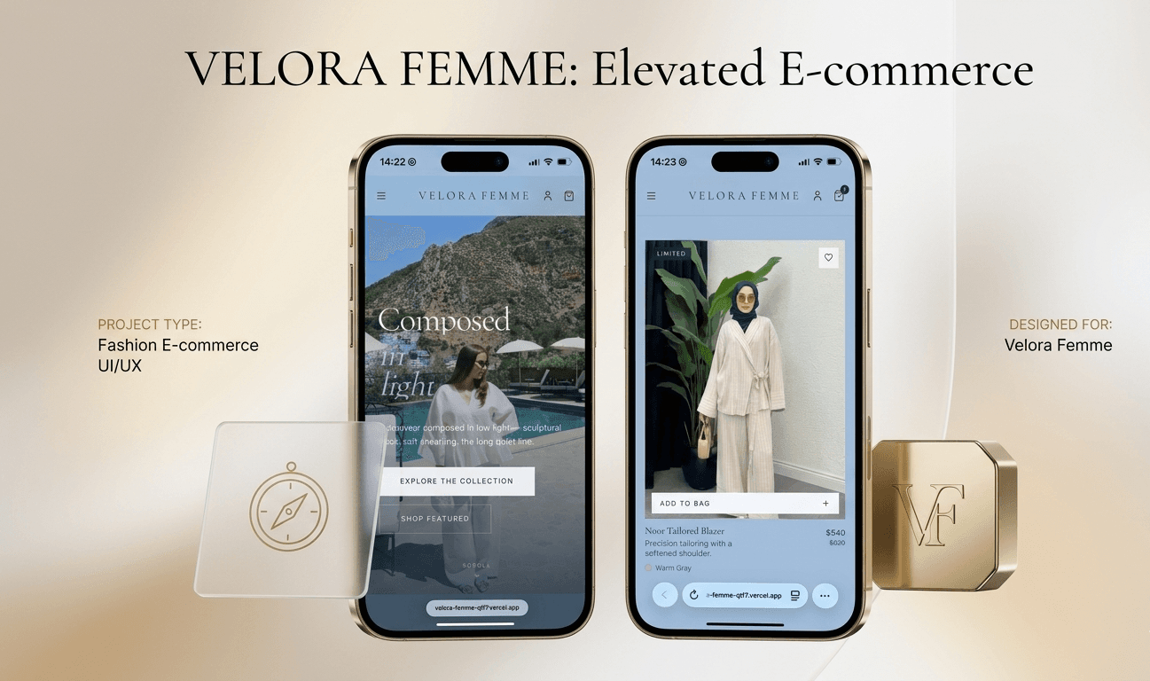 Velora Femme — Fashion · E-commerce